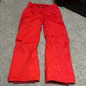 The northface Red ski/Snow Pants